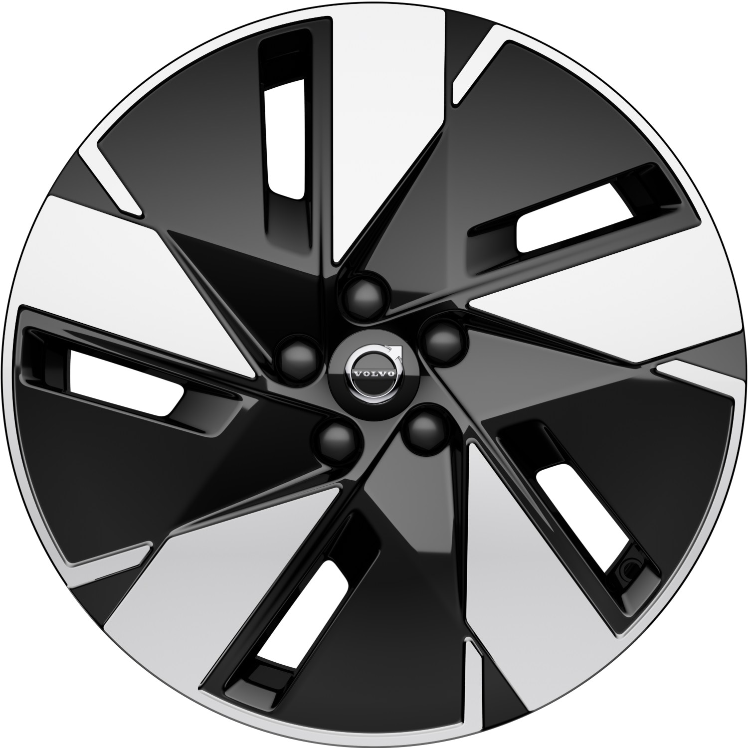 19-inch 5-Spoke Black Diamond Cut Alloy Wheels